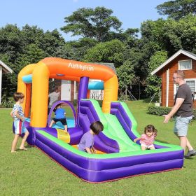 AirMyFun Inflatable Bouncy House for Kids Outdoor,Inflatable Bouncy Castle for Big Kids,Kids Bounce House with Blower for Indoor Party,Kids Slide Jump