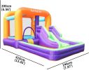 AirMyFun Inflatable Bouncy House for Kids Outdoor,Inflatable Bouncy Castle for Big Kids,Kids Bounce House with Blower for Indoor Party,Kids Slide Jump
