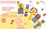 Baby (boys and girls) plush toys for toddlers; wrist rattles; rattles