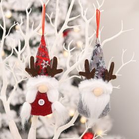 Christmas Decorations Faceless Doll Hanging Pieces (Option: DGJ24 Suit)