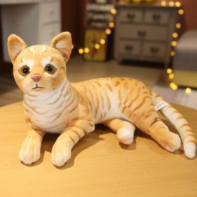Simulation Cat Doll Plush Toys Long Pillow Children Doll (Option: Side Type B-29cm)