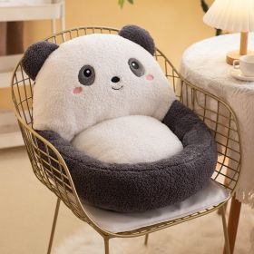 Animal Sofa Cushion Backrest Plush Seat Cushion (Option: Panda-55cm)