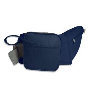 Baby Waist Stool Four Seasons Universal Breathable Baby Stool (Color: Dark Blue)