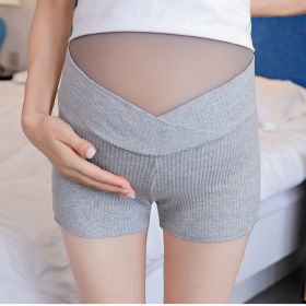 Maternity Wear,Leggings, Low-Waist Shorts, All-Match Safety Pants, Pregnant Women'S Belly Lift Pants (Option: 907apricot-XL)
