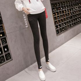 Pregnant Women'S Leggings Outer Stretch Footwear Pants Women'S Pregnant Women'S Pants Jeans Pencil Pants (Option: 9stlye-M)