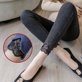Pregnant Women'S Leggings Outer Stretch Footwear Pants Women'S Pregnant Women'S Pants Jeans Pencil Pants (Option: 15stlye-M)