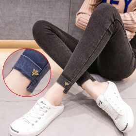 Pregnant Women'S Leggings Outer Stretch Footwear Pants Women'S Pregnant Women'S Pants Jeans Pencil Pants (Option: 7stlye-M)
