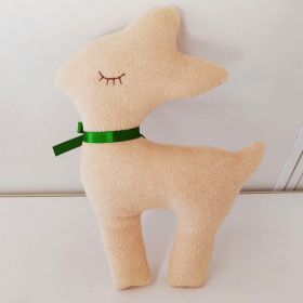 Cute Doll Bear Doll Sleeping Comfort (Option: Khaki Deer-25cm)