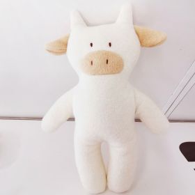 Cute Doll Bear Doll Sleeping Comfort (Option: Milky White Cow-25cm)
