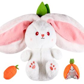 Stuffed Toy Strawberry Carrot Doll Throw Pillow (Option: Carrot)