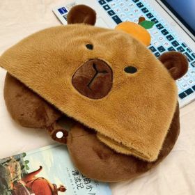 Capabala Hat Neck Pillow Plush Toy (Option: Capabala-Average Size)