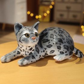 Simulation Cat Doll Plush Toys Long Pillow Children Doll (Option: Lying Style A-29cm)