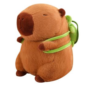 Capabala Doll Doll Plush Toy Capybara Pillow (Option: Sitting Mini Dolphin-23cm)