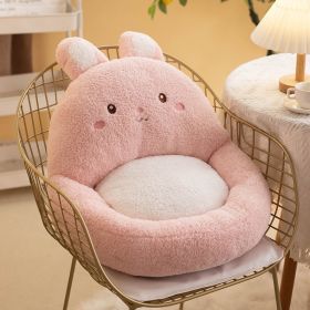 Animal Sofa Cushion Backrest Plush Seat Cushion (Option: Rabbit-55cm)