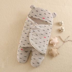 Thickened Blanket In Autumn And Winter (Option: Greybeard-0or1months)