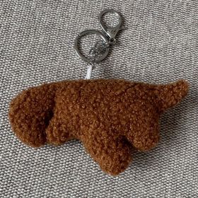Dinosaur Chicken Nugget Stuffed Toy Pendant Keychain (Option: Tyrannosaurus Rex-12cm)