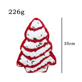 Christmas Tree Cake Plush Pillow (Option: Picture Style-35cm)
