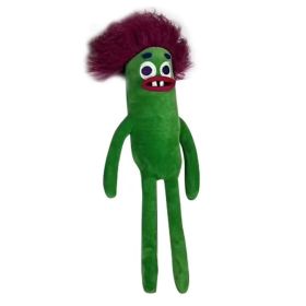 Rainbow Sausage Hotselling Cute Cartoon Funny Stuffed Toy (Option: Green-40cm No Wire 70g)