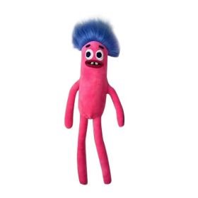 Rainbow Sausage Hotselling Cute Cartoon Funny Stuffed Toy (Option: Pink-40cm No Wire 70g)
