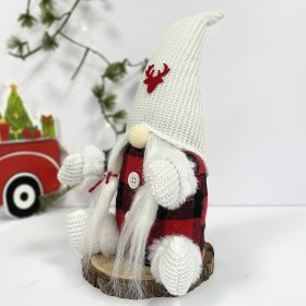 Christmas Decoration Supplies Doll Home Display Window (Option: Red Short Leg Pigtail)