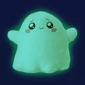 White Cloud Cat Luminous Ghost Doll Plush Toys (Option: Luminous Ghost Full Body Glow-Cotton)