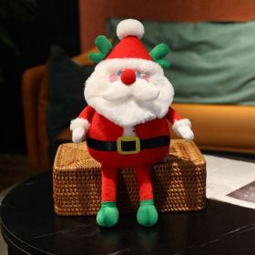 Pillow Santa Claus Doll Plush Toys In Bed (Option: Santa Claus-60cm)