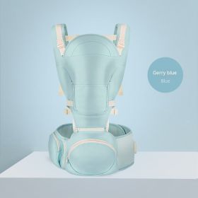 Lightweight Breathable Type Stool Baby Sling Strap (Option: Gerry blue)
