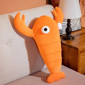 Cute Children's Cartoon Doll Q Version Lobster Crab Pillow (Option: Lobster Pillow-40cm)
