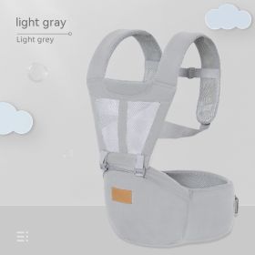 Baby Summer Lightweight Outdoor Travel Strap (Option: Light Gray Combination)