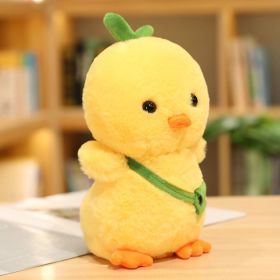Plush Chicken Toy Child Comfort Sleeping Doll (Option: Yellow-25cm)