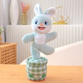 Singing Learning To Speak Twisting Toys (Option: Blue Rabbit-Rechargeable)