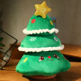 Christmas Transformation Series Doll Creative Santa Claus Doll (Option: Christmas Tree-40cm Inside Item Size 30cm)