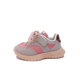 Children's Sports Shoes Autumn New (Option: Pink-23)