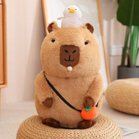 Capybara Plush Toy Cute Doll (Option: Sitting and spitting bubbles-40cm)